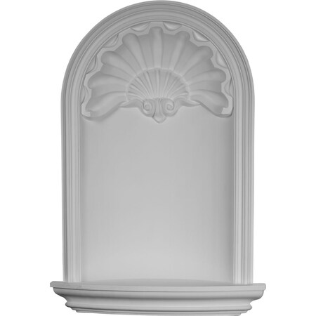 Ekena Millwork 27 1/2"W x 38 1/4"H Odessa Wall Niche (RO: 20 7/8"W x 33 1/2"H x 4 7/8"D) NCH27X38OD